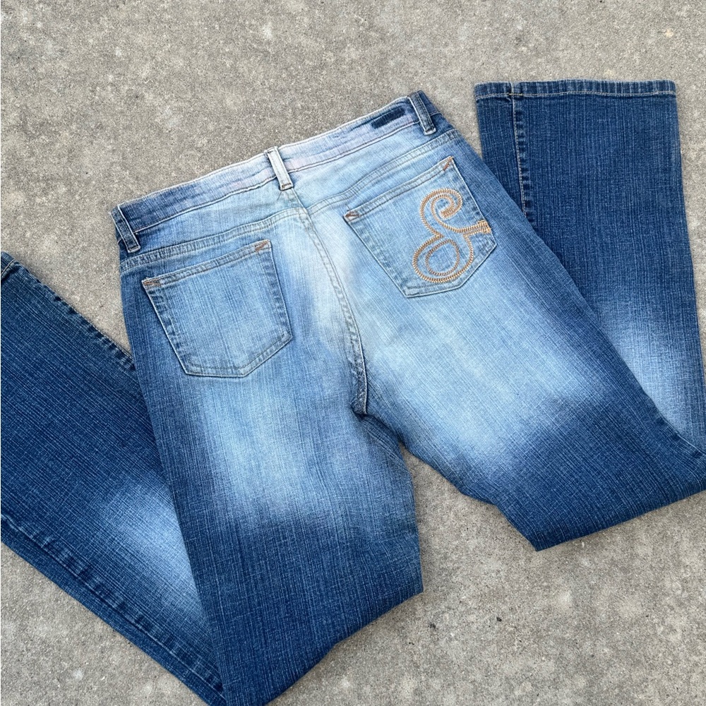 South Pole Women's Boot Cut Jeans - Blue